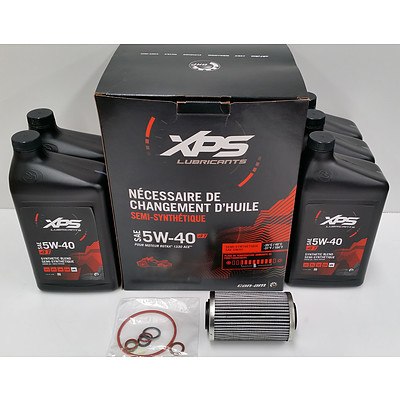 Can-Am New OEM Spyder XPS Engine Oil Change Kit Rotax 1330 Ace  -Brand New- RRP- $144.84