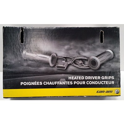 Can-Am Heated Driver Grips -Brand New- RRP $359.69