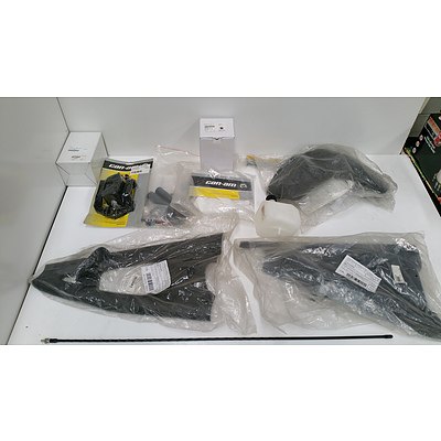 Bulk Lot Of Assorted Motorcycle Parts And Accessories - Brand New