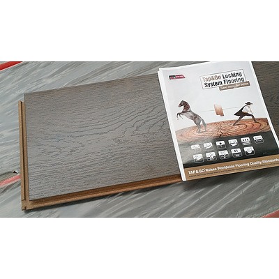 First Class Wood Flooring Co. Denver Wenge Laminate Flooring - 15.6024 Square Meters - Brand New