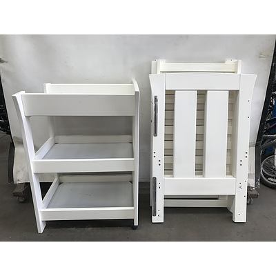 Baby Cot And Changing Table