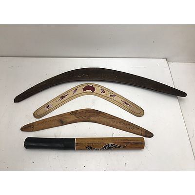 Indigenous Items -Lot Of Four
