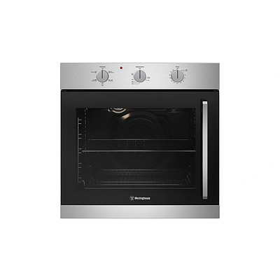 Westinghouse 600mm Stainless Steel Multifunction Oven with Left Side Opening Door - Brand New - RRP $1249.00
