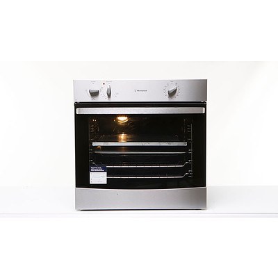 Westinghouse 60cm Stainless Steel Electric Convection Wall Oven - Brand New - RRP $1100.00