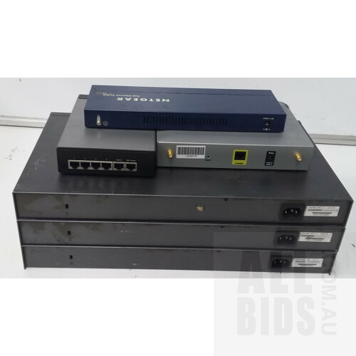 Assorted Cisco & Netgear Networking Switches & Routers