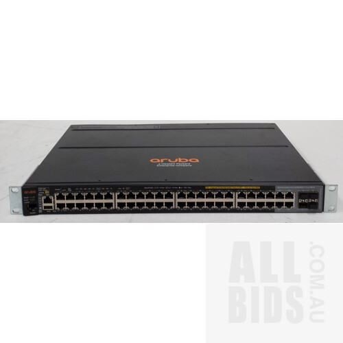 Aruba (J9729A) 2920-48G-PoE+ Switch 48 Port Managed Gigabit Ethernet PoE+ Switch