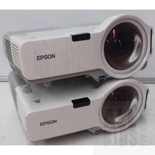 Epson EMP-400W WXGA 3LCD Projector - Lot of Two