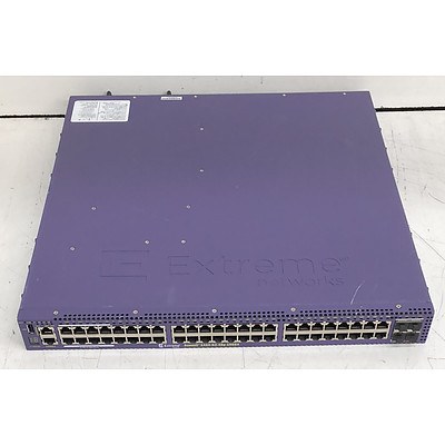 Extreme Networks Summit X460-G2-48p-10GE4 48-Port Managed Gigabit Ethernet Switch