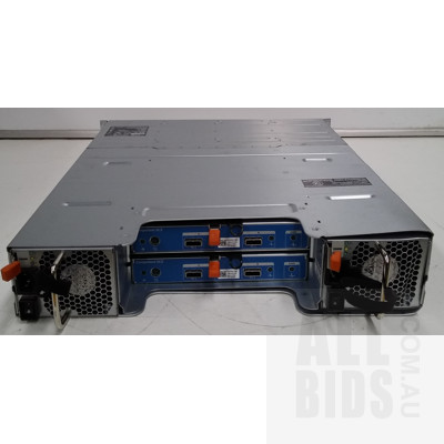 Dell Compellent SC200 12 Bay Hard Drive Array (48TB Installed) with Two 6Gbps Controller Modules