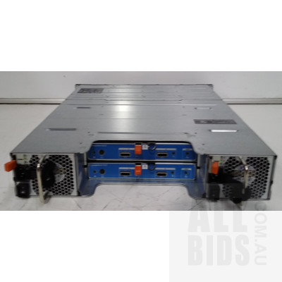 Dell Compellent SC200 12 Bay Hard Drive Array (44TB Installed) with Two 6Gbps Controller Modules