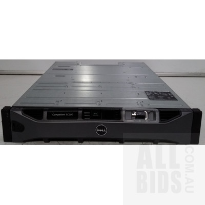 Dell Compellent SC200 SC200 12 Bay Hard Drive Array (44TB Installed) with Two 6Gbps Controller Modules