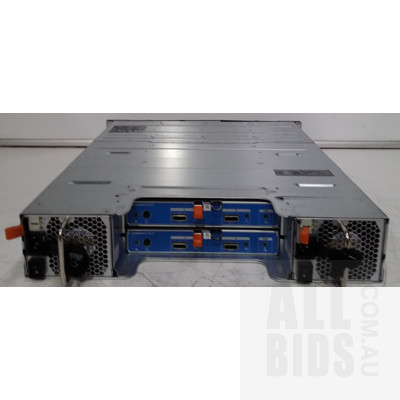 Dell Compellent SC200 SC200 12 Bay Hard Drive Array (44TB Installed) with Two 6Gbps Controller Modules