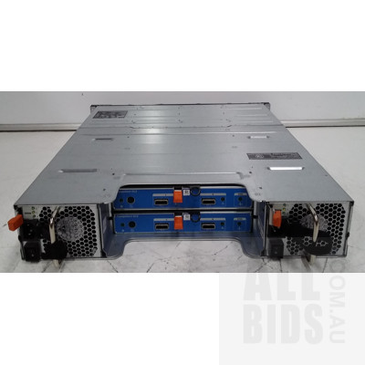 Dell Compellent SC200 12 Bay Hard Drive Array (32TB Installed) with Two 6Gbps Controller Modules