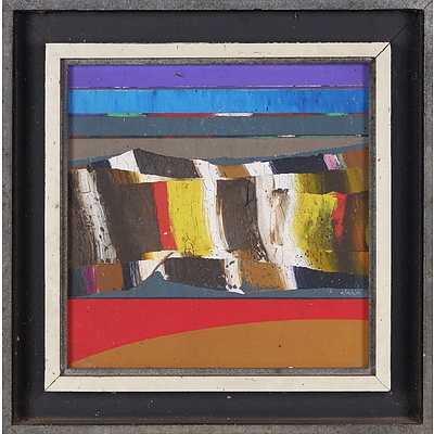 Thomas Gleghorn (born 1925), Arkaroola Wall 1971, Oil on Canvas