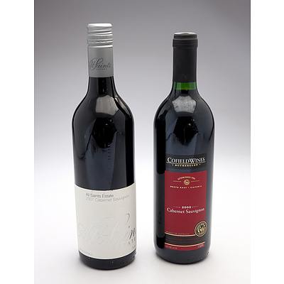All Saints 2007 Cabernet Sauvignon and Cofield Wines 2002 Cabernet Sauvignon - Two bottles (2)