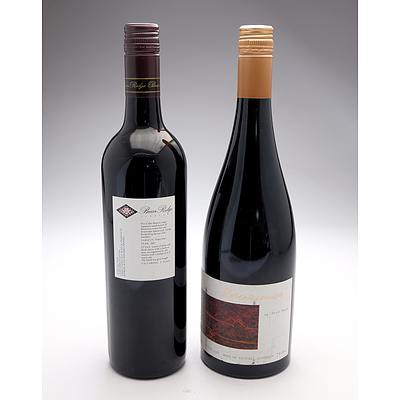 Briar Ridge Orange Region 2007 Pinot Noir an Renaissance 1995 Petit Syrah - Two Bottles (2)