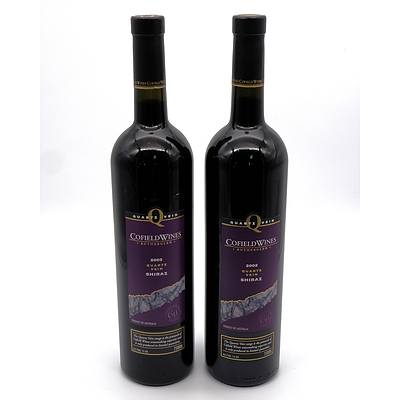 Cofield Wines Rutherglen 2002 Quartz Vein Shiraz - Lot of Two Bottles (2)