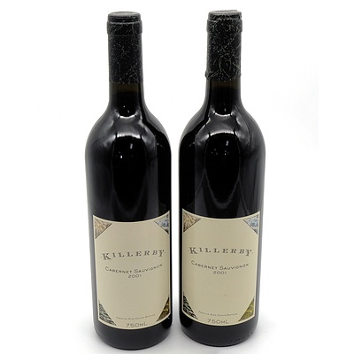 Killerby 2005 Cabernet Sauvignon - Lot of Two Bottles (2)