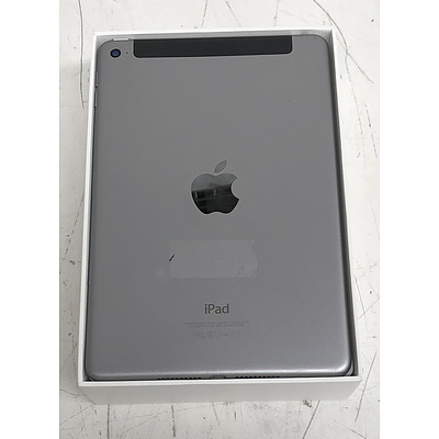 Apple (A1550) 7.9-Inch LTE Space Gray 128GB iPad Mini 4