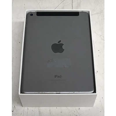 Apple (A1550) 7.9-Inch LTE Space Gray 128GB iPad Mini 4