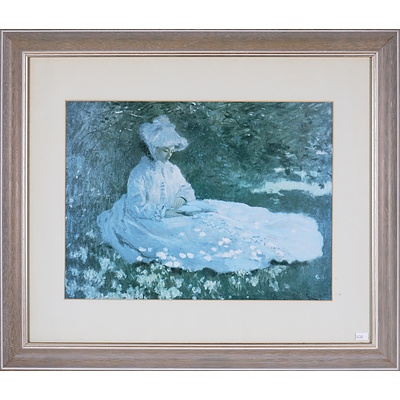 A Claude Monet Reproduction Print
