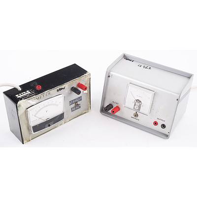 Two Vintage Micro Volt Meters (2)