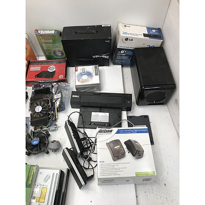 Assorted Computer and Electronics Parts and Accessories