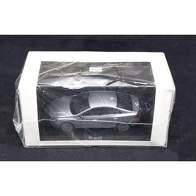 Die Cast 1:43 Volvo S60 in Electric Silver with Display Box