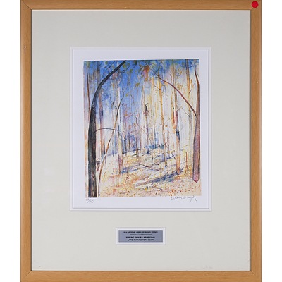 Arthur Boyd (1920-1999), Trees on Hillside, Riversdale, Limited Edition Facsimile Print