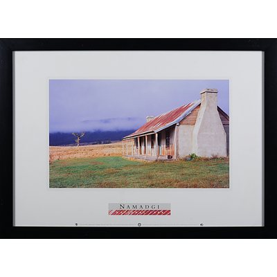 Two Reproduction Prints: Rob Blakers, Grass Trees - Tidbinbilla Nature Reserve, 24 x 40 cm & A. Tattnell, Orroral Valley Homestead, 21 x 41 cm