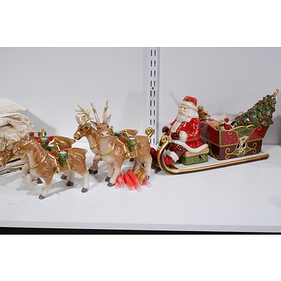 Villeroy and Boch Christmas Toys Memory 'Santas Sleigh Ride'