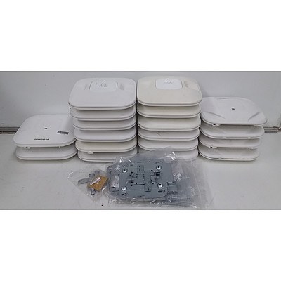 Assorted Cisco Aironet Access Points - Lot of 18