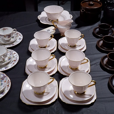 Vintage Tuscan 'Plant' part Tea Set - 21 Pieces
