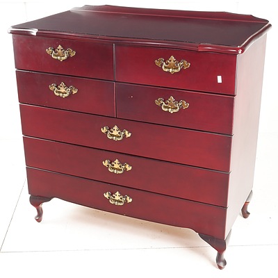 Antique Style Chest of Seven Drawers