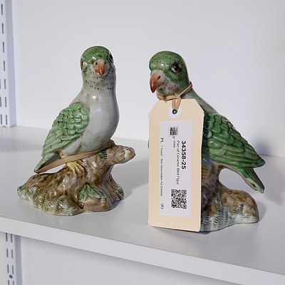 Pair of Ceramic Bird Figurines
