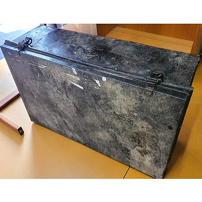 Vintage Metal Crate