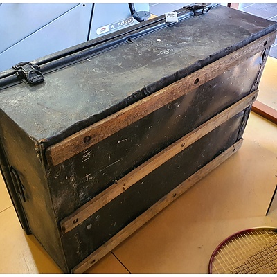 Vintage Metal Crate