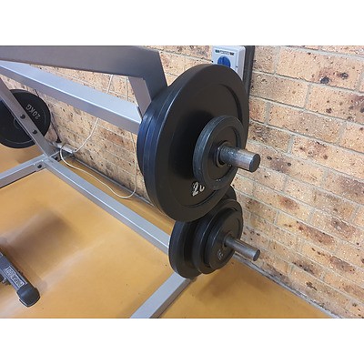 Squat Rack with Parabody Incline Bench