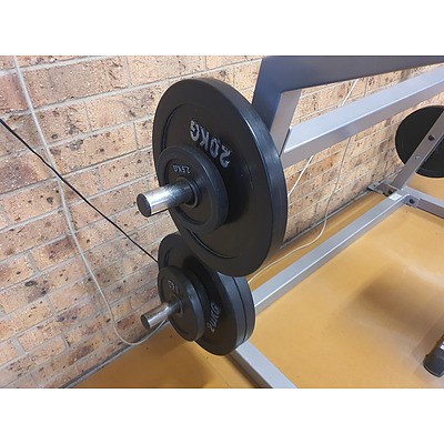 Squat Rack with Parabody Incline Bench