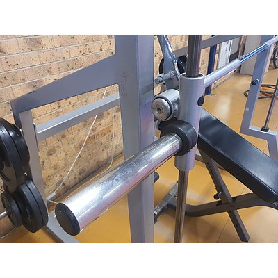 Squat Rack with Parabody Incline Bench