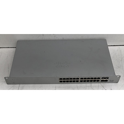 Cisco Meraki (MS120-24P) Cloud Managed Switch