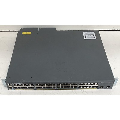 Cisco Catalyst (WS-C2960XR-48FPD-I V05) 2960-XR Series 48-Port Managed Gigabit Ethernet Switch