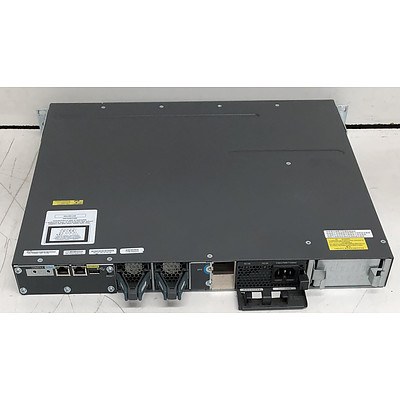 Cisco Catalyst (WS-C3560X-24P-S V04) 3560-X Series 24-Port Gigabit PoE Managed Ethernet Switch