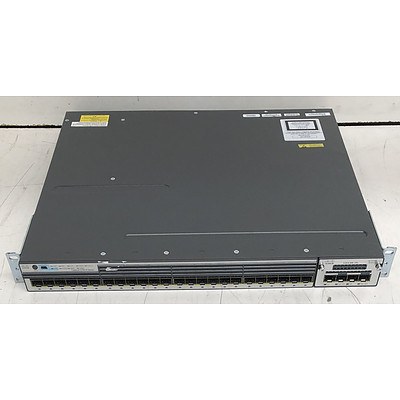 Cisco Catalyst (WS-C3750X-24S-S V05) 3750-X Series 24-Port Gigabit SFP Switch