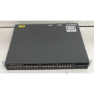 Cisco Catalyst (WS-C3650-48TD-S V03) 3650 48 2X10G 48-Port Managed Gigabit Ethernet Switch