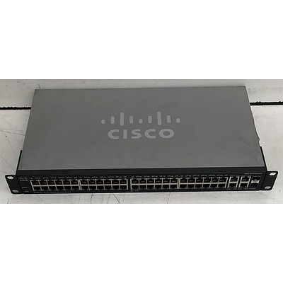 Cisco Small Business (SRW2048-K9 V02) SG300-52 52-Port Gigabit Managed Switch