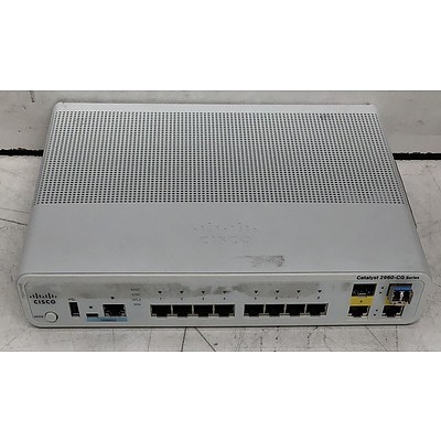 Cisco Catalyst Compact (WS-C2960CG-8TC-L V03) 2960-CG Series 8-Port Managed Gigabit Ethernet Switch