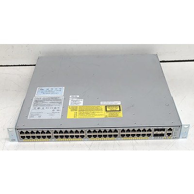Cisco Catalyst (WS-C4948E V08) 4948E 48-Port Managed Gigabit Ethernet Switch
