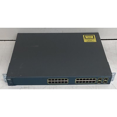 Cisco Catalyst (WS-C3560G-24TS-S V03) 3560G Series 24-Port Gigabit Managed Switch