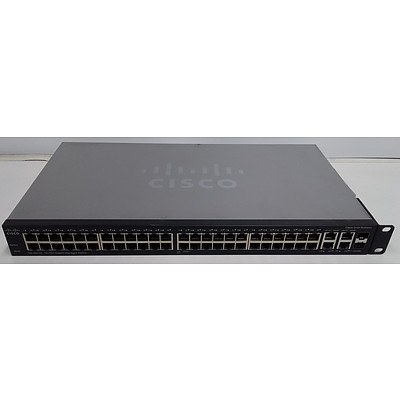 Cisco Small Business (SRW2048-K9 V01) SG 300-52 52-Port Gigabit Managed Switch